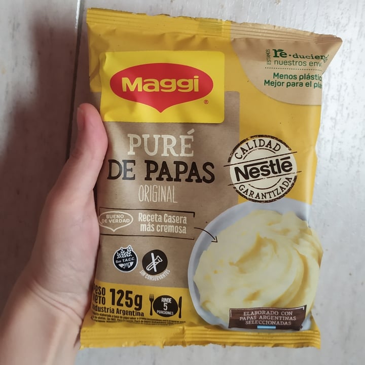 photo of Maggi Pure de papas shared by @heycharliebrown on  14 Dec 2020 - review