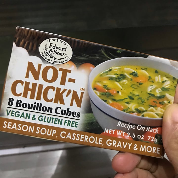 review photo of Edward & Sons Not-Chick’n™ Bouillon Cubes shared by @vforveganista on 15 Apr 2021 - review