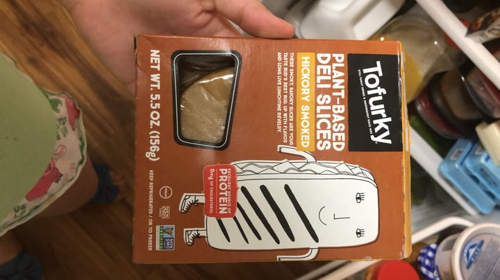 photo of Tofurky Plant Based Deli Slices Hickory  Smoked shared by @imcg0601 on  18 Sep 2019 - review