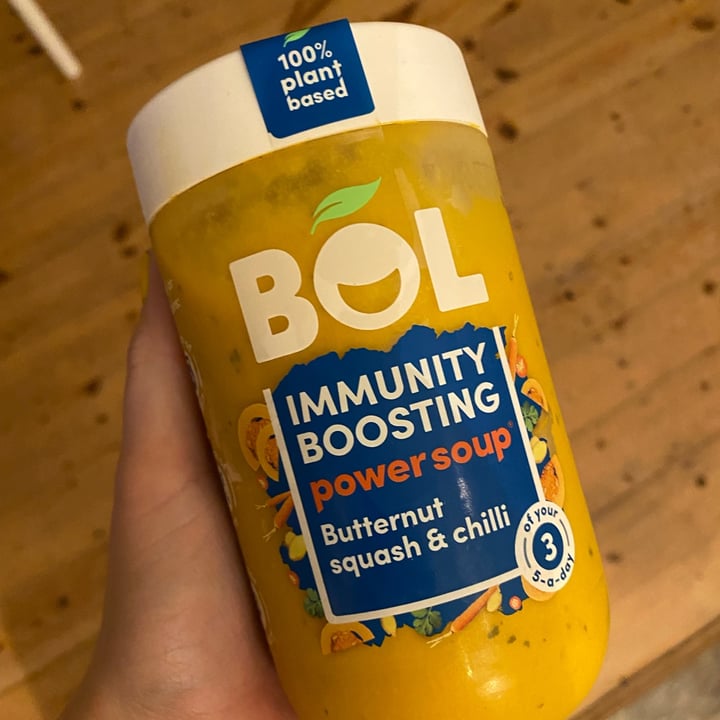 photo of BOL Butternut Squash & Chilli Immunity Boosting Power Soup shared by @clarewoods on  13 Nov 2022 - review