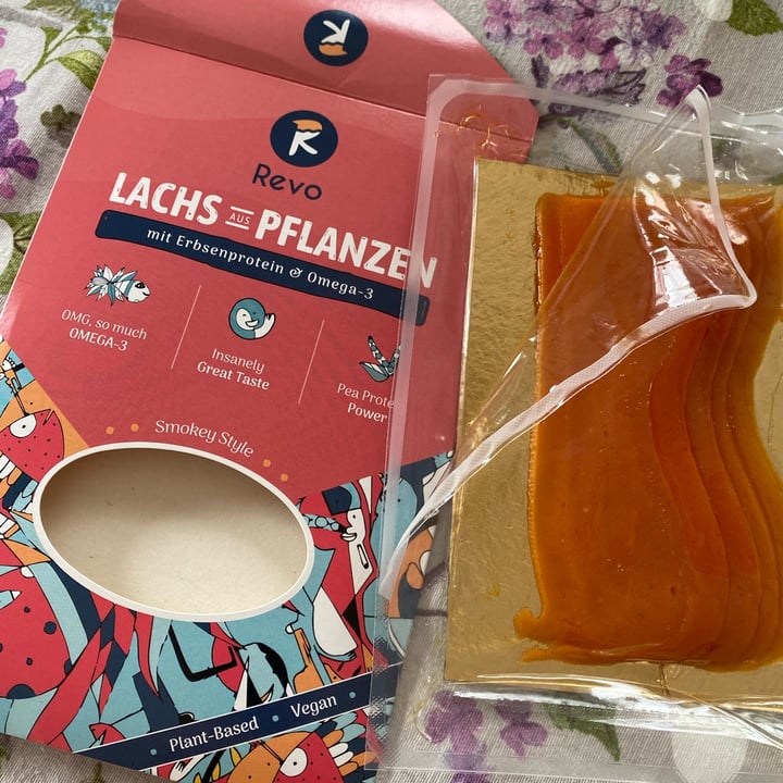 photo of Revo Foods Lachs aus Pflanzen shared by @joyveg on  29 Jan 2022 - review