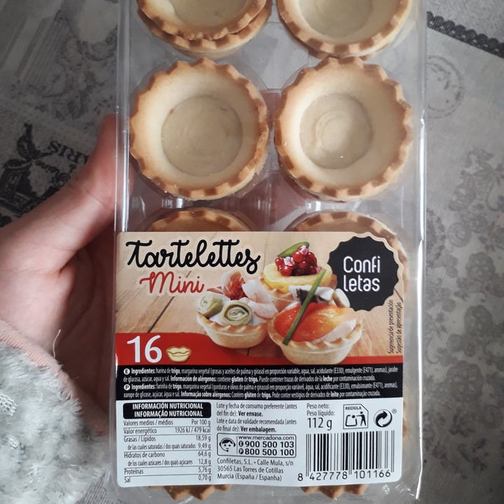 photo of Confiletas Tartaletas mini shared by @monifm97 on  22 Dec 2020 - review