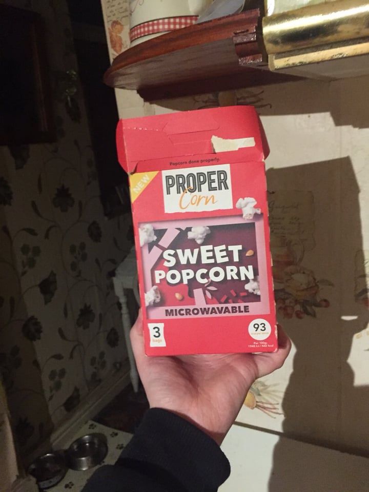 photo of Proper Corn Sweet Microwave Popcorn shared by @michellefarmer on  27 Dec 2019 - review