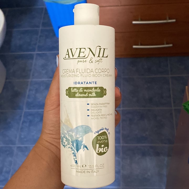 review photo of Avenil Crema Fluida Corpo NUTRIENTE shared by @frafedele on 04 Aug 2022 - review