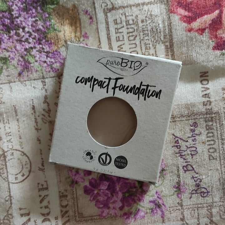 photo of PuroBIO Cosmetico Compact Foundation shared by @giuliagioia on  17 Apr 2021 - review