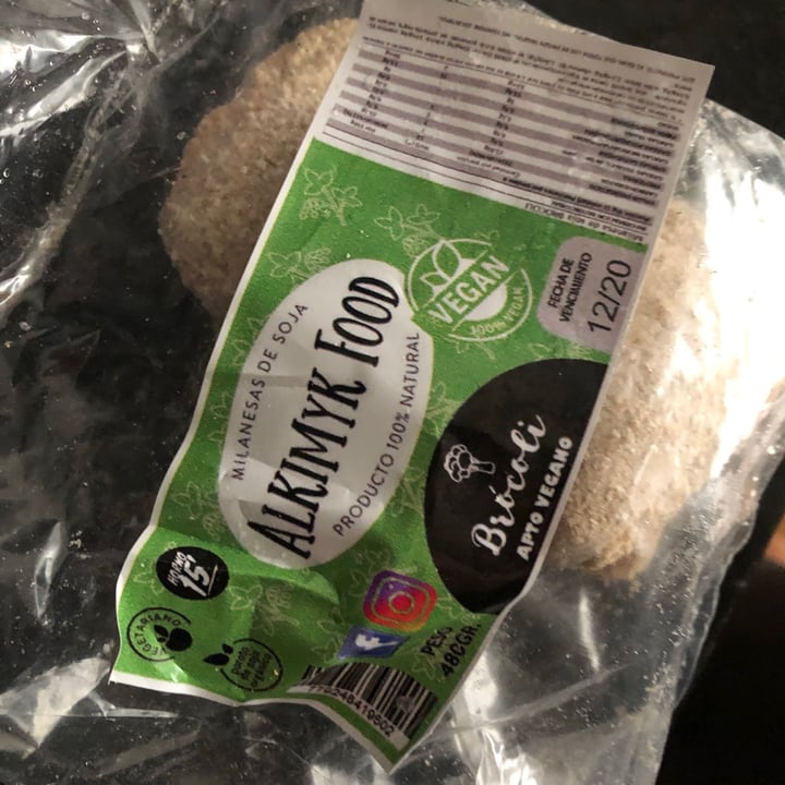 review photo of Alkimyk Food Milanesas rellenas shared by @vickydeb on 22 Aug 2020 - review