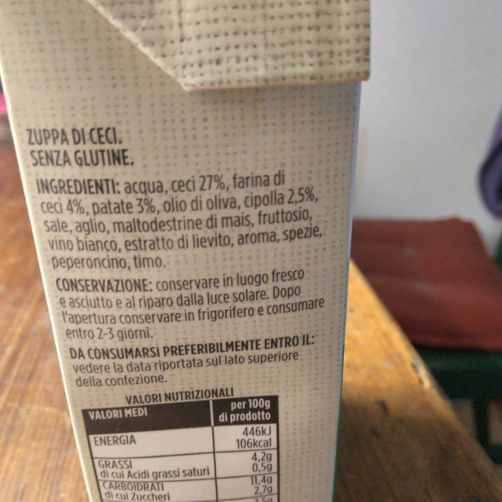 review photo of Conad Zuppa di Ceci shared by @giuliacarosio on 02 Nov 2022 - review
