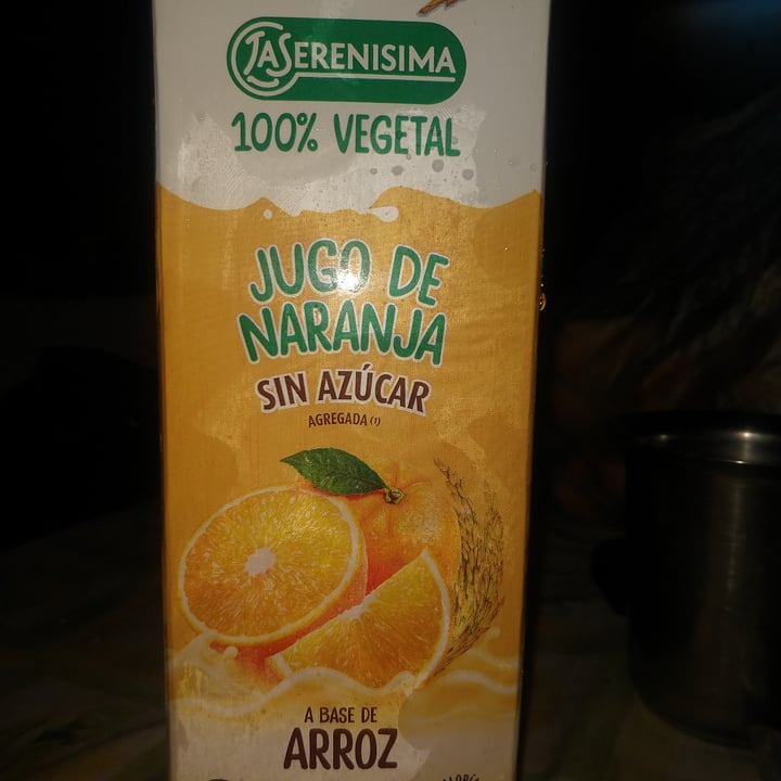 photo of La Serenísima Jugo De Naranja a Base de Arroz shared by @andycecimolle on  06 Feb 2022 - review