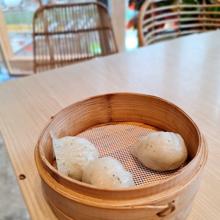 photo of Lotus Vegetarian Restaurant Veggie shrimp dumpling shared by @parismelody on  16 Apr 2021 - review