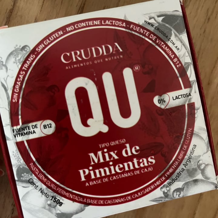 review photo of Crudda Queso Ahumado Natural a Base de Castañas de Caju shared by @cookienutty on 31 Dec 2021 - review