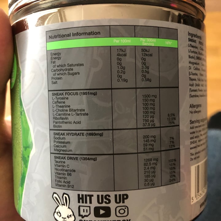 review photo of Sneak Sneak (sour apple) shared by @viktor1805 on 12 Nov 2020 - review