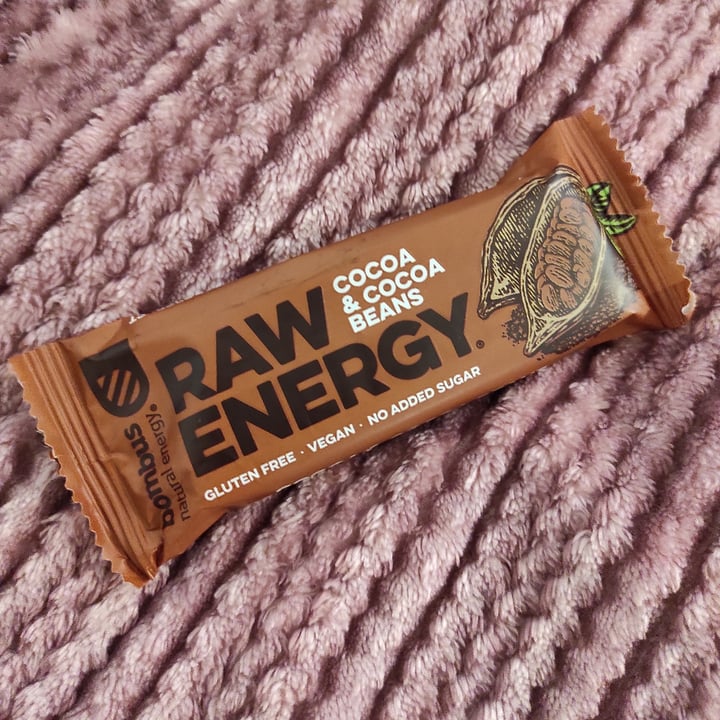 photo of bombus Raw Energy Cocoa & Cocoa Beans shared by @vegg on  07 Feb 2022 - review