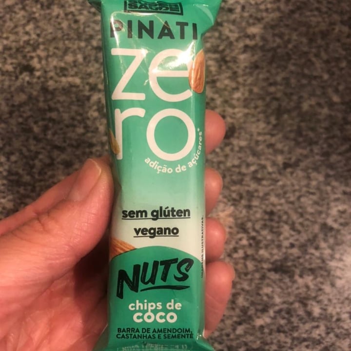 review photo of Pinati Nuts Zero Nuts chips de coco shared by @danilocamarini on 26 Jul 2021 - review