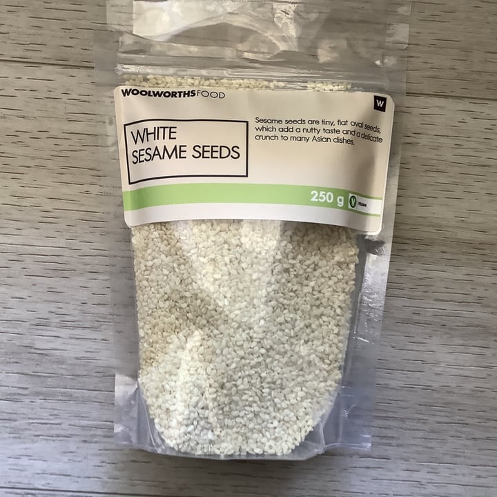 photo of Woolworths Food White Sesame seeds shared by @rubywatson on  20 Aug 2021 - review