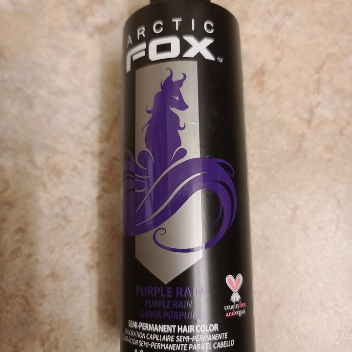 photo of Arctic Fox Purple Rain Semi-permanent Hair Color shared by @hwagstaff on  30 May 2022 - review