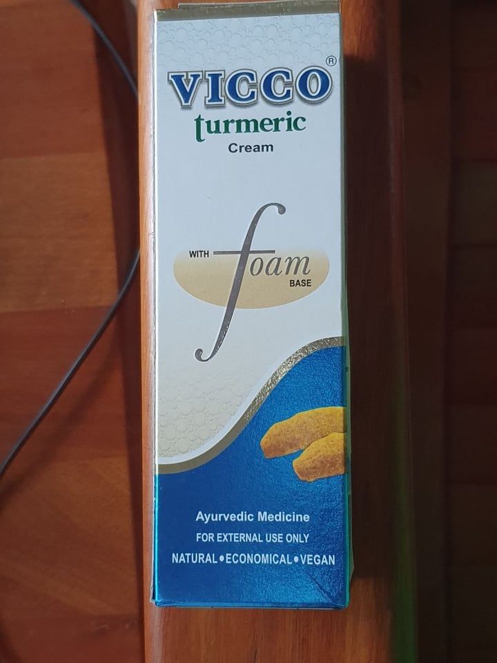 photo of Vicco Laboratories Vicco Turmeric Cream With Foam Base shared by @ravi-gopalan on  08 Dec 2019 - review