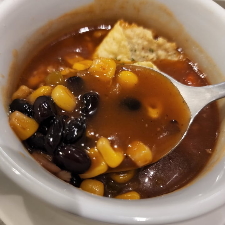 photo of Urban Fresh Vegetarian Kitchen Tortilla Soup shared by @teamaldous on  15 Oct 2022 - review