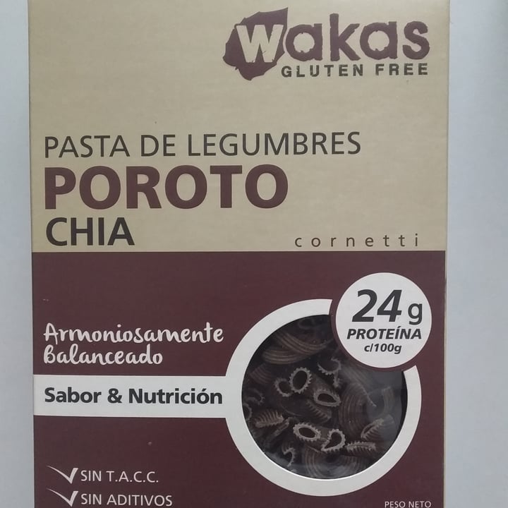photo of Wakas Pasta de Legumbres Poroto y Chia shared by @delfinaaaaa on  14 Mar 2022 - review