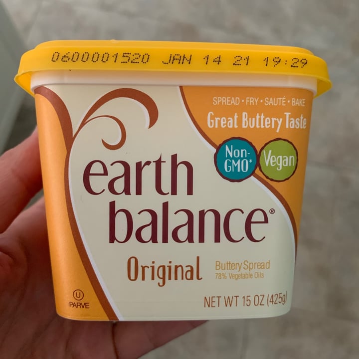 photo of Earth Balance Original Buttery Spread shared by @vegselina on  24 Jun 2020 - review