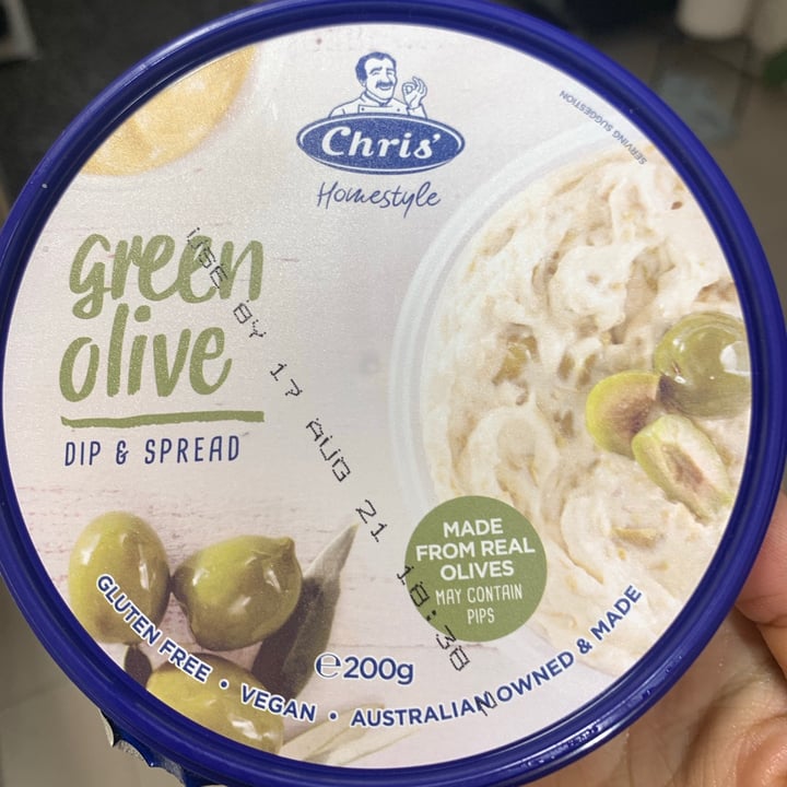 photo of Chris’ Green Olive Dip & Spread shared by @cnnna on  06 Jul 2021 - review