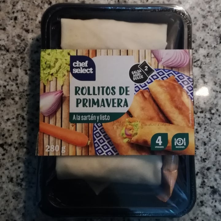 photo of Chef Select Rollitos de Primavera shared by @vegan-vegan on  07 Nov 2020 - review