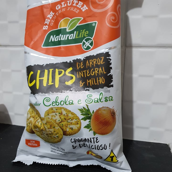 review photo of NaturalLife Chips de Arroz Integral e Milho Sabor Cebola shared by @personalmissabrina on 05 Feb 2022 - review