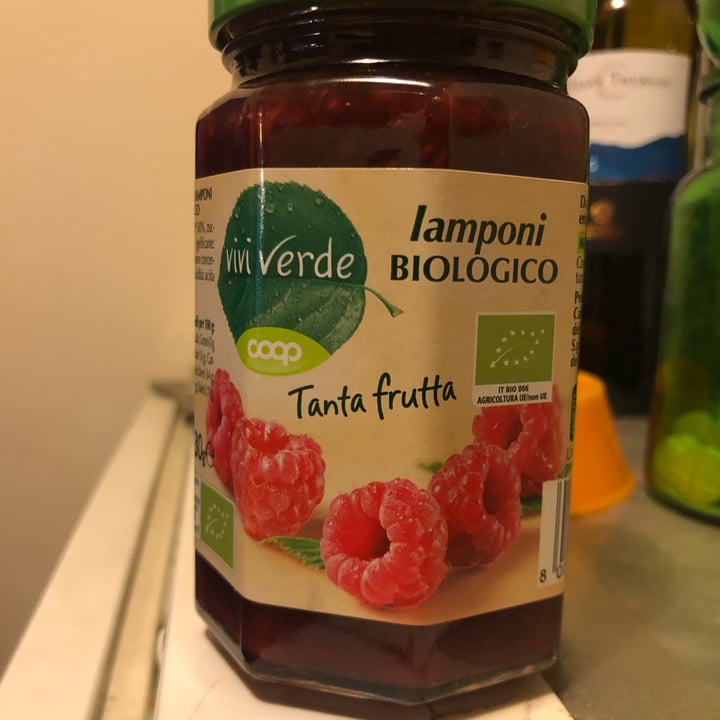 photo of Vivi Verde Coop Marmellata di lamponi bio shared by @luanaendrizzi on  02 Apr 2022 - review