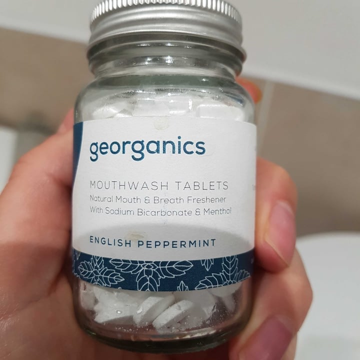 photo of Georganics Mouthwash Tablets shared by @jbjumping on  02 Oct 2020 - review
