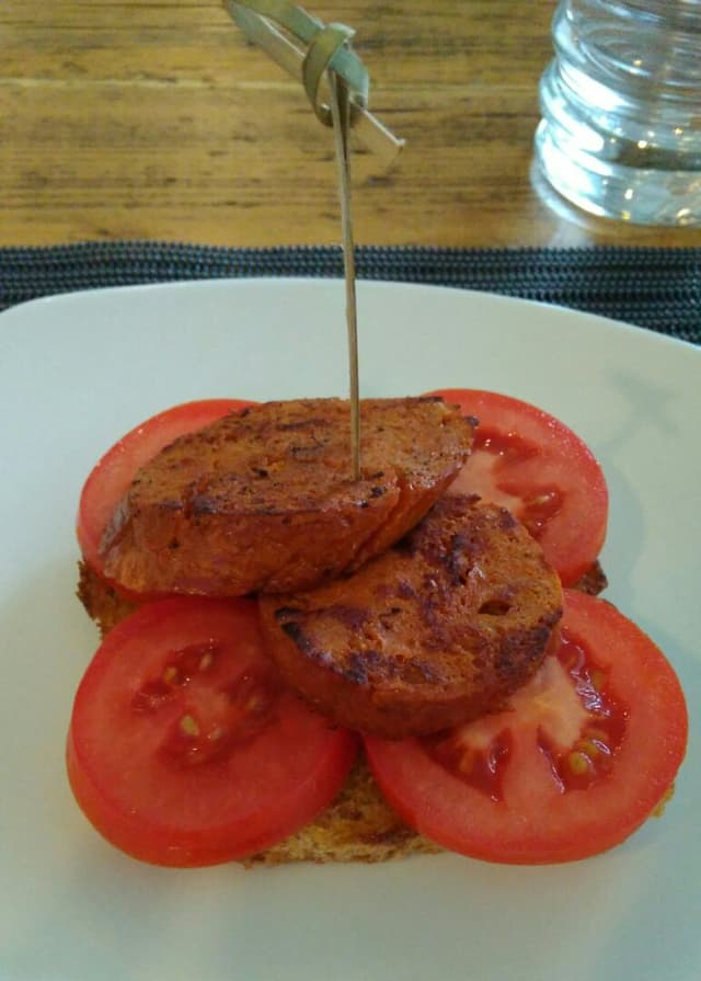 Photo of the dish “Montadito de chorisol”