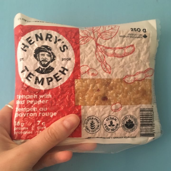 photo of Henry's Tempeh Tempeh with Red Pepper shared by @sara18 on  29 May 2021 - review