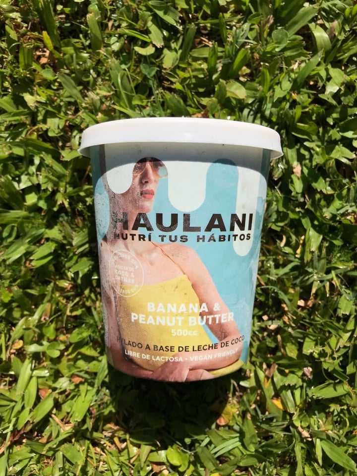 photo of Haulani Helado Banana & Peanut Butter shared by @martugomez on  01 Dec 2019 - review
