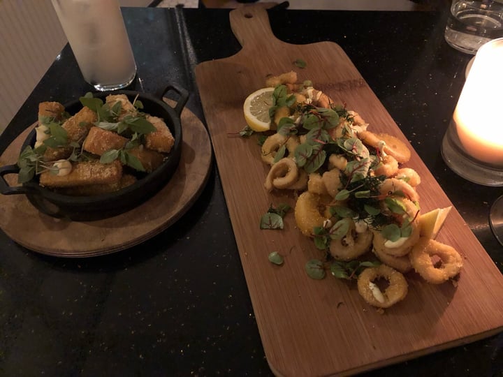 review photo of Mythology Diner Vegan Calamari shared by @lysswtlng on 04 Aug 2019 - review