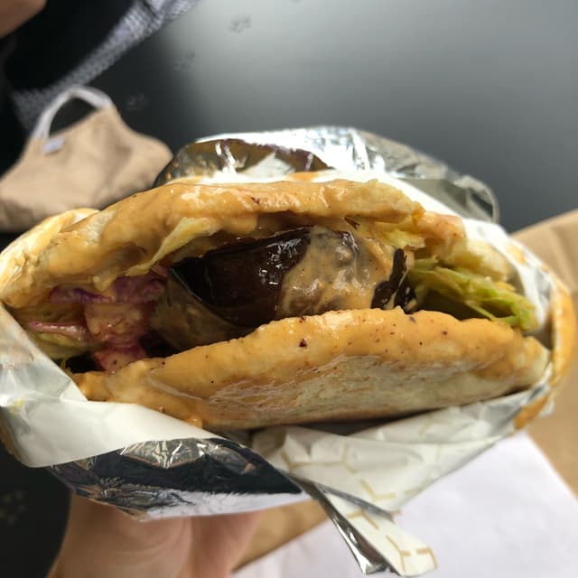 Photo of the dish “Egyptian Eggplant Pita”