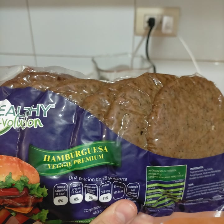 photo of Healthy Evolution Hamburguesa Veggie Premium shared by @traecylopezg on  14 Jan 2021 - review