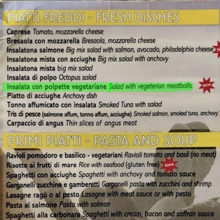 review photo of Bar Nunzio Polpette Vegane Con Insalata shared by @charlie0601 on 16 Sep 2022 - review