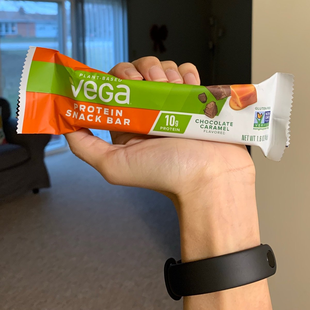 PlantBased Vega VEGA® PROTEIN SNACK BAR Chocolate Caramel Reviews