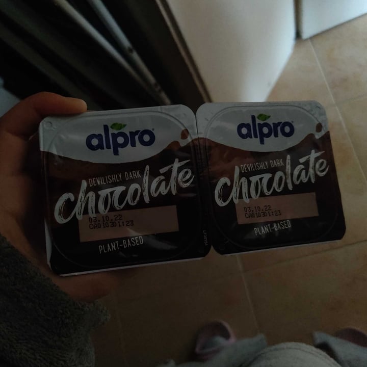 review photo of Alpro Devilishly Dark Chocolate Plant-based Dessert shared by @dalila97 on 24 Mar 2022 - review