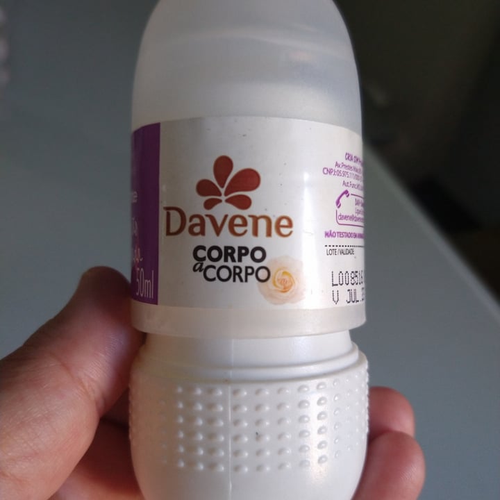 photo of Davene Desodorante Antitranspirante Roll On Davene Corpo A Corpo shared by @zoraia on  28 Apr 2022 - review