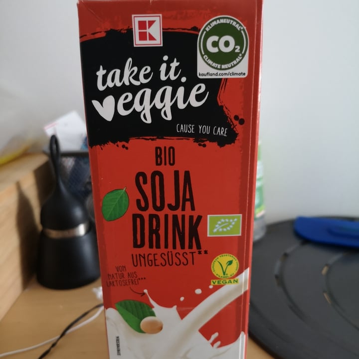 photo of Kaufland Take it Veggie Soja Drink Ungesüßt shared by @pgaia on  31 Mar 2022 - review