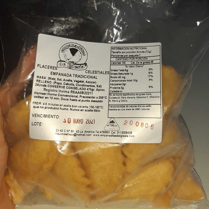 photo of Empanadas de Iglesia Empanadas De Iglesia shared by @isabelabean on  31 Aug 2020 - review