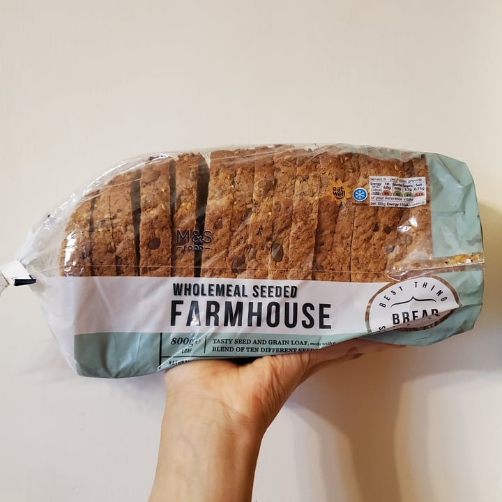 photo of Marks & Spencer Food (M&S) Wholemeal Seeded Farmhouse shared by @moosewong on  20 Jan 2022 - review