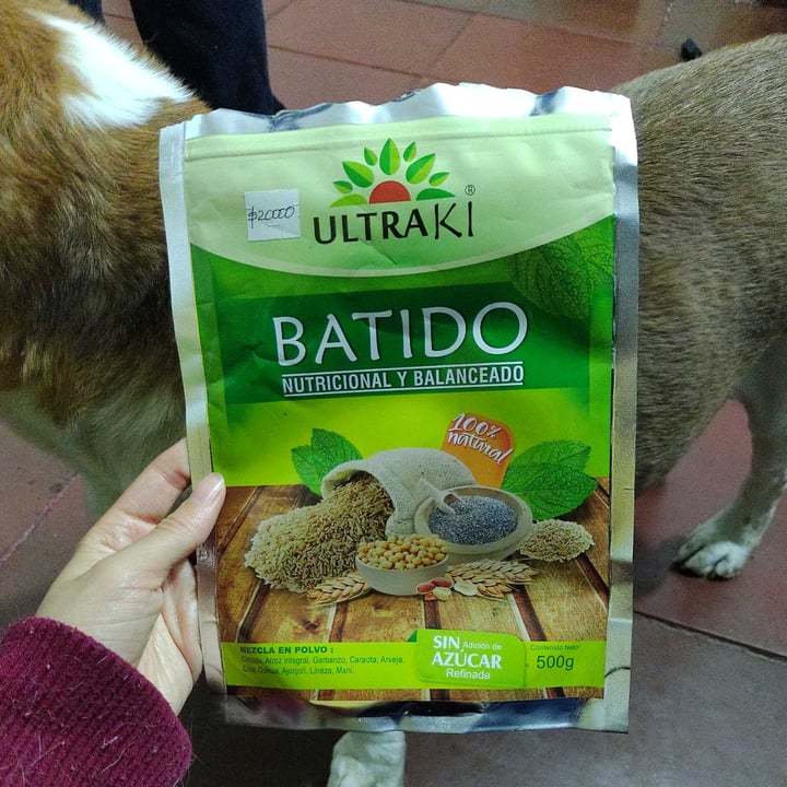 photo of Ultraki Batido nutricional shared by @andreitaduarte on  31 Dec 2020 - review