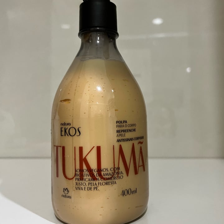 photo of Natura Polpa para o corpo, de tukumã shared by @gabialencar on  12 May 2022 - review