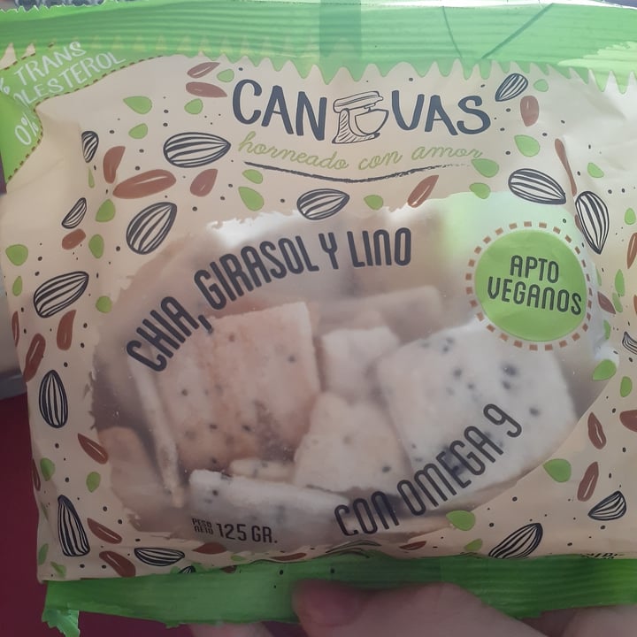 photo of Canvas Galletitas de chia, girasol y lino shared by @ariirych555 on  03 Feb 2021 - review