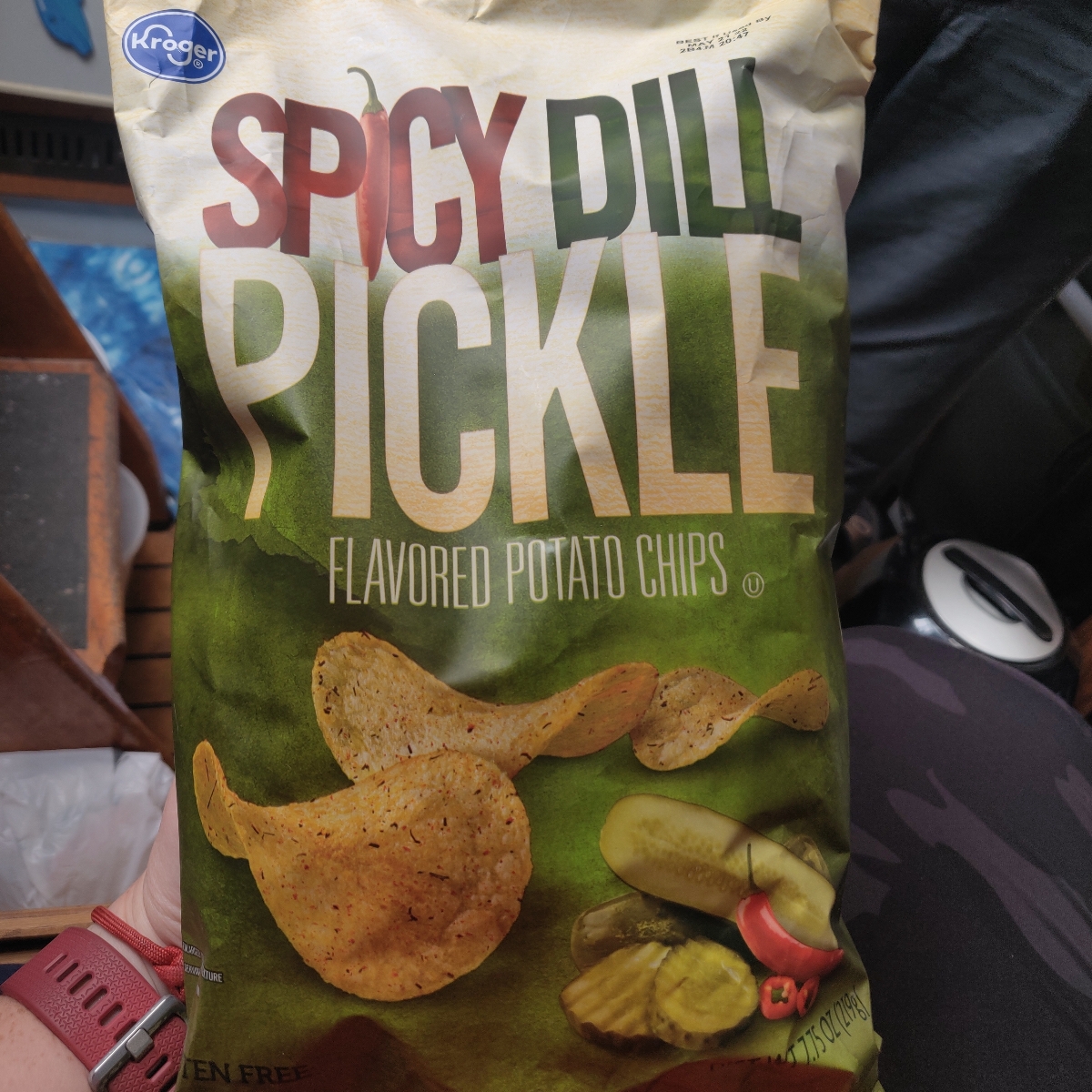Kroger Spicy Dill Pickle Chips Reviews abillion