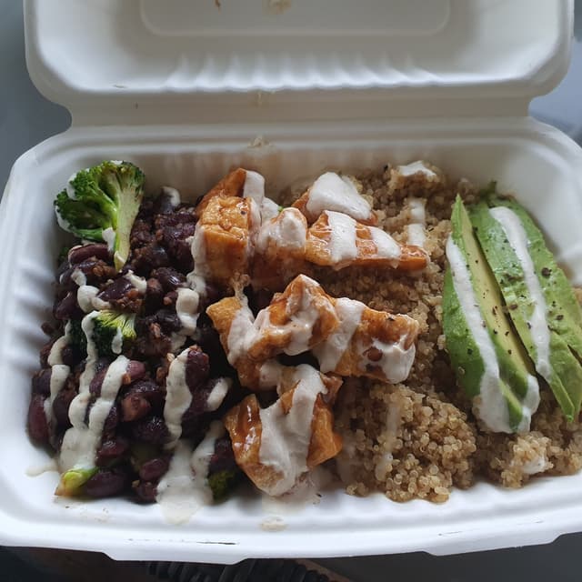 Photo of the dish “Super vegan protein box”