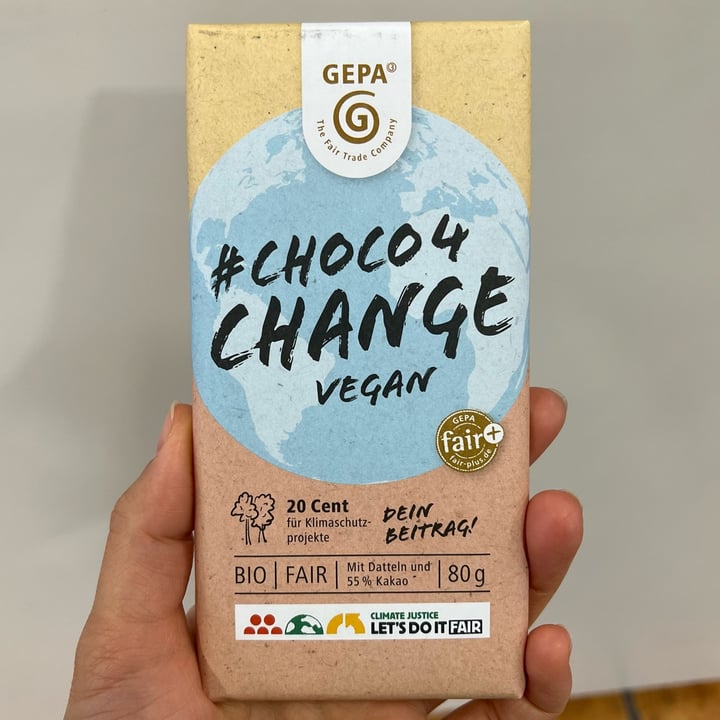photo of Gepa #Choco4Change shared by @mathiasayala on  21 Mar 2022 - review