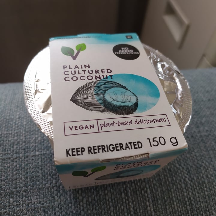 photo of Woolworths Food Plain Cultured Coconut shared by @itsnotserenity on  12 Dec 2020 - review