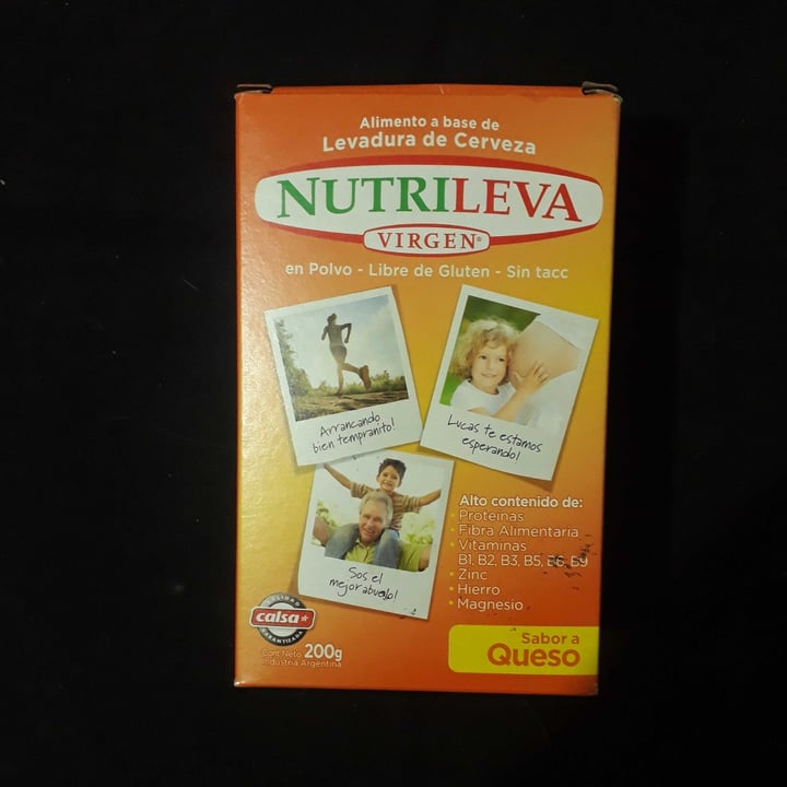 photo of Nutrileva Levadura Nutrileva Sabor Queso shared by @soledadvegana1 on  19 Mar 2022 - review