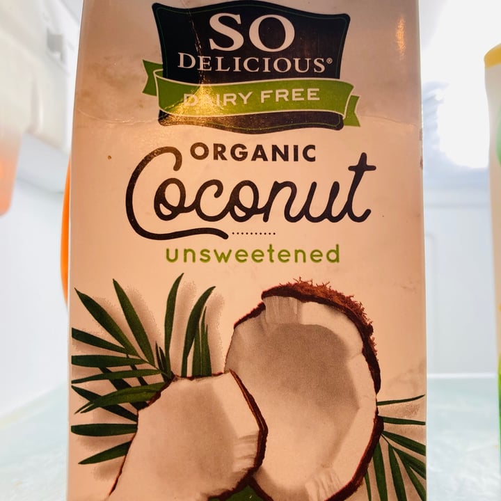 photo of So Delicious Dairy Free Organic Coconut Milk Beverage Unsweetened shared by @maisietheblindhen on  11 Dec 2020 - review